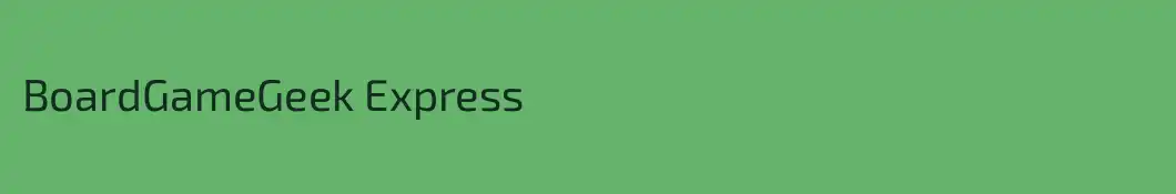 BoardGameGeek Express